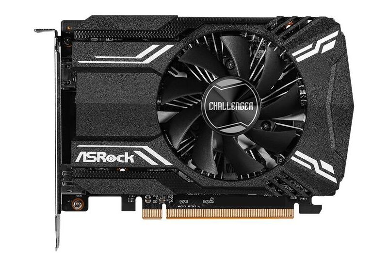 ASRock Radeon RX 6400 Challenger ITX 4GB Grafikkort - 4GB GDDR6 - AMD Radeon RX 6400 - PCI Express 4.0 x4