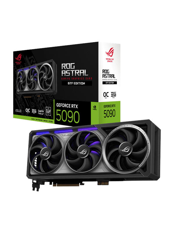 ASUS GeForce RTX 5090 ROG Astral BTF OC - 32GB GDDR7 RAM - Grafikkort
