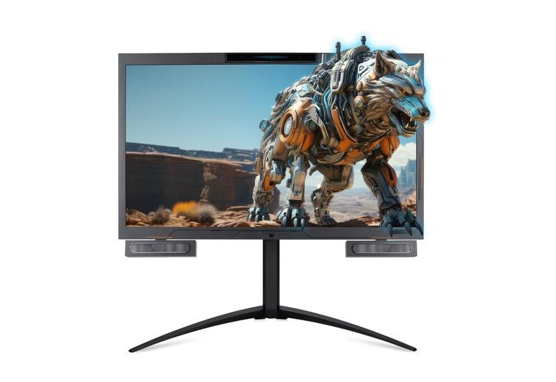 Acer Predator SpatialLabs View PSV27-2 skærm - 27" - AMD FreeSync Premium - AHVA - 5ms - 4K UHD 3840x2160 ved 160Hz