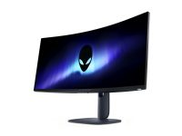 Alienware AW3425DW - OLED-monitor - gaming - kurvet - 34 (34.2 til at se) - 3440 x 1440 @ 240 Hz - 1000 cd/m² - 1500000:1 - DisplayHDR 400 True Black - 0.03 ms - 2xHDMI, DisplayPort - BTO - med 3 års Basic Hardware Service with Advanced Exchange efter fjerndiagnose