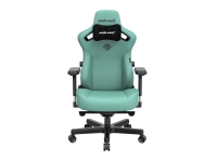 Anda Seat gamingstol i læder Anda Seat Kaiser 3 XL grøn drejestol