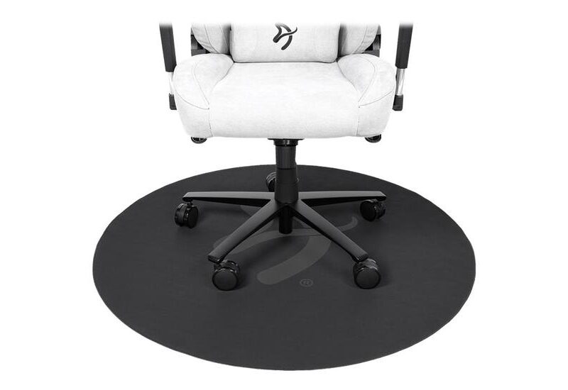 Arozzi Zona - stolemåtte - rund - 121 cm - grå