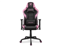 COUGAR Gaming ARMOR Elite Eva, Universal gamingstol, 120 kg, Polstret sæde, Polstret ryglæn, Universel, Sort/pink