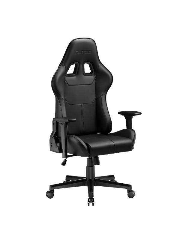 DUTZO E-SPORTS Gamer Stol - Sort - PU Læder - Op til 120 kg