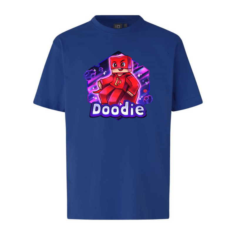 Doodie Tee - Blå | 4-6