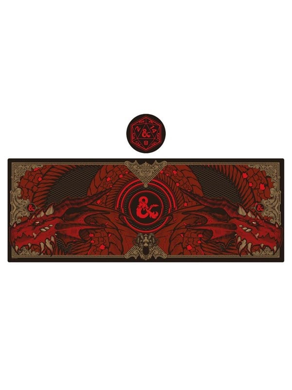 FaNaTtik Dungeons & Dragons Desk Pad & Coaster Set