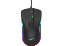 Havit mus med kabel Havit MS72 (sort)