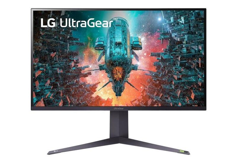 LG UltraGear 32GQ950P-B skærm - LED baglys - 32" - VESA Adaptive-Sync, AMD FreeSync Premium Pro, NVIDIA G-SYNC Compatible - Nano IPS with ATW (Advanced True Wide Polarizer) - 1ms - 4K 3840x2160 : 160Hz, DisplayPort: 144Hz, HDMI: 144Hz)