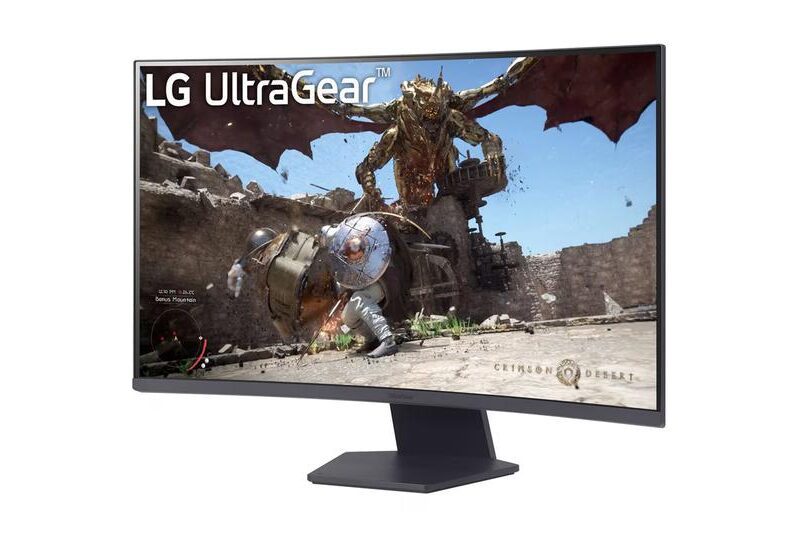 LG UltraGear 32GS60QX-B skærm - LED baglys - 32" - AMD FreeSync, VESA Adaptive-Sync - VA - 1ms - QHD 2560x1440 ved 180Hz
