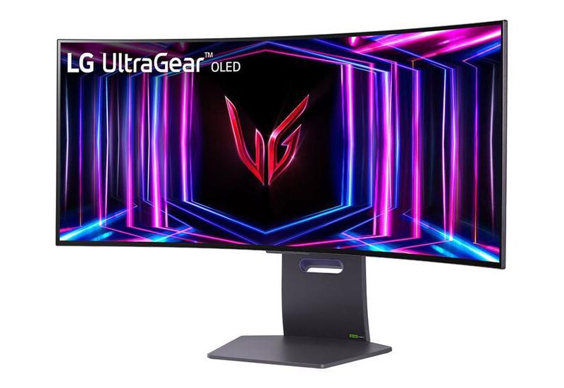LG UltraGear 34GS95QE-B skærm - 34" - VESA Adaptive-Sync, AMD FreeSync Premium Pro, NVIDIA G-SYNC Compatible - 0,03ms - UWQHD 3440x1440 ved 240Hz