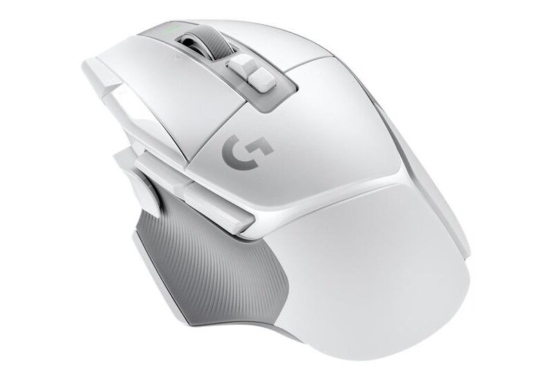 Logitech G G502 X LIGHTSPEED - mus - 2.4 GHz - hvid