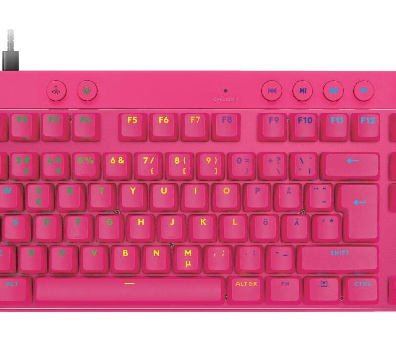 Logitech G - PRO X TKL RAPID tenkeyless gaming Tastatur