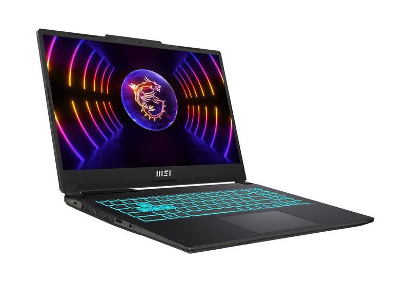 MSI Cyborg 15 B2RWEKG-005NEU Bærbar PC - Intel Core 5 (Serie 2) 210H / 2.2 GHz - 16 GB DDR5 - 512 GB SSD M.2 PCIe - NVM Express (NVMe) - 15.6" IPS