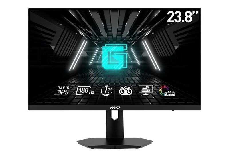 MSI G244F E2 skærm - LED baglys - 24" - Fast IPS - 1ms,6ms,1ms - Full HD 1920x1080 ved 180Hz