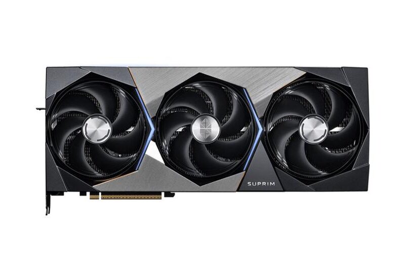 MSI GeForce RTX 5080 16G SUPRIM SOC Grafikkort - 16GB GDDR7 - NVIDIA RTX 5080 - PCI Express 5.0 x16