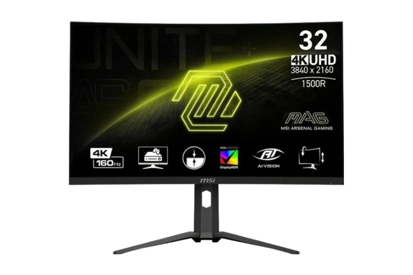 MSI MAG 321CUPDE - 31.5" - 4K - VA - Gaming Monitor - Curved - 16:9 HDMI/DP/USB-C - 160Hz - 1ms (MPRT)