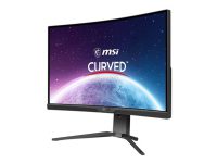MSI MAG 325CQRF-QD - LED-skærm - gaming - kurvet - 32 (31.5 til at se) - 2560 x 1440 WQHD @ 165 Hz - VA - 300 cd/m² - 3500:1 - 1 ms - 2xHDMI, DisplayPort, USB-C