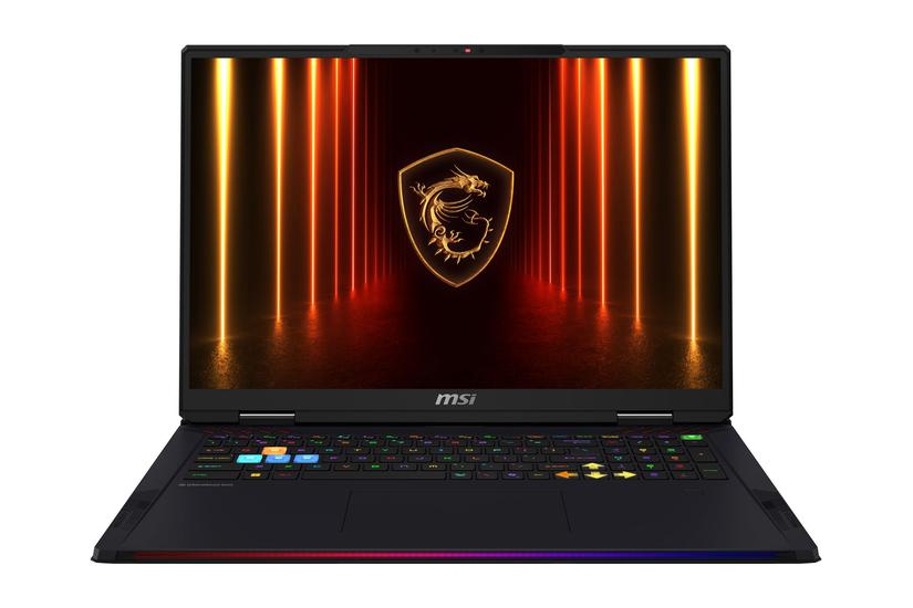 MSI Raider A18 HX A9WIG-007NEU Bærbar PC - AMD Ryzen 9 9955HX3D / 2.5 GHz - 64 GB DDR5 - 2 TB SSD M.2 2280 PCIe 4.0 - NVM Express (NVMe) - 18"