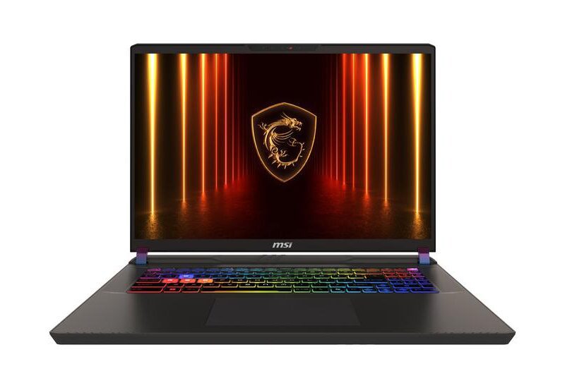 MSI Vector 17 HX AI A2XWHG-002NEU Bærbar PC - Intel Core Ultra 9 (Serie 2) 275HX / 2.7 GHz - 32 GB DDR5 - 2 TB SSD M.2 2280 PCIe 4.0 x4 - NVM Express (NVMe) - 17"