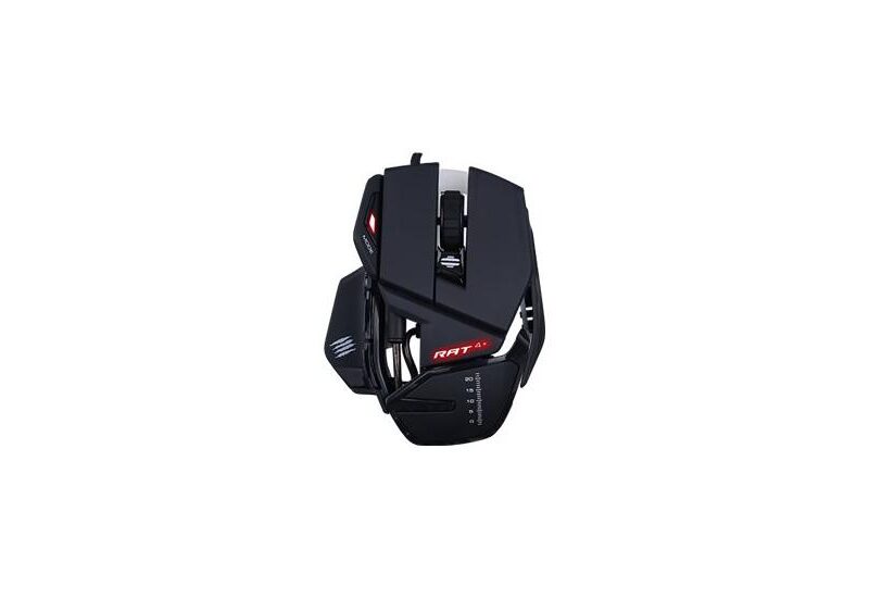Mad Catz R.A.T.4+ - mus - USB - sort