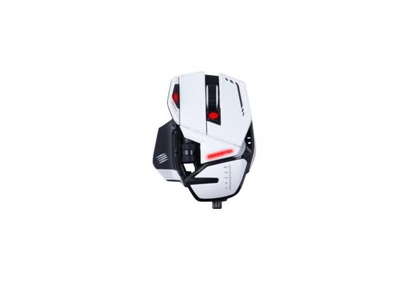Mad Catz R.A.T.6+ - mus - USB - hvid