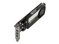 NVIDIA T400 4GB - Grafikkort - T400 - 4 GB GDDR6 - PCIe 3.0 x16 lavprofil - 3 x Mini DisplayPort - OEM
