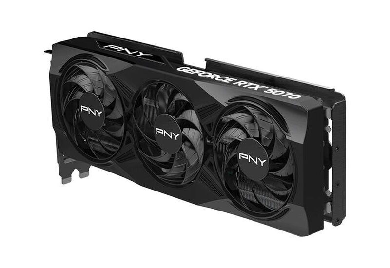 PNY GeForce RTX™ 5070 12GB Overclocked Triple Fan - Grafikkort