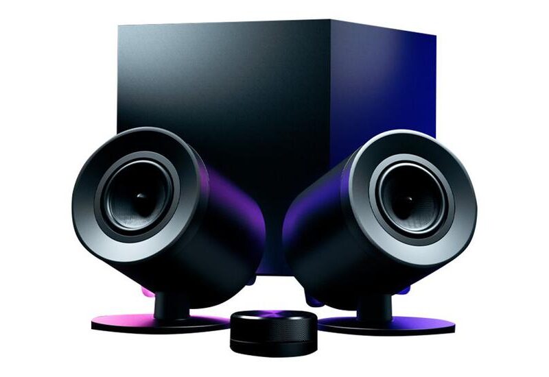 Razer Nommo V2 Pro - højttalersystem - til PC - trådløs