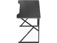 Skrivebord Huzaro Huzaro Hero 1.6 sort 120 cmx60 cm