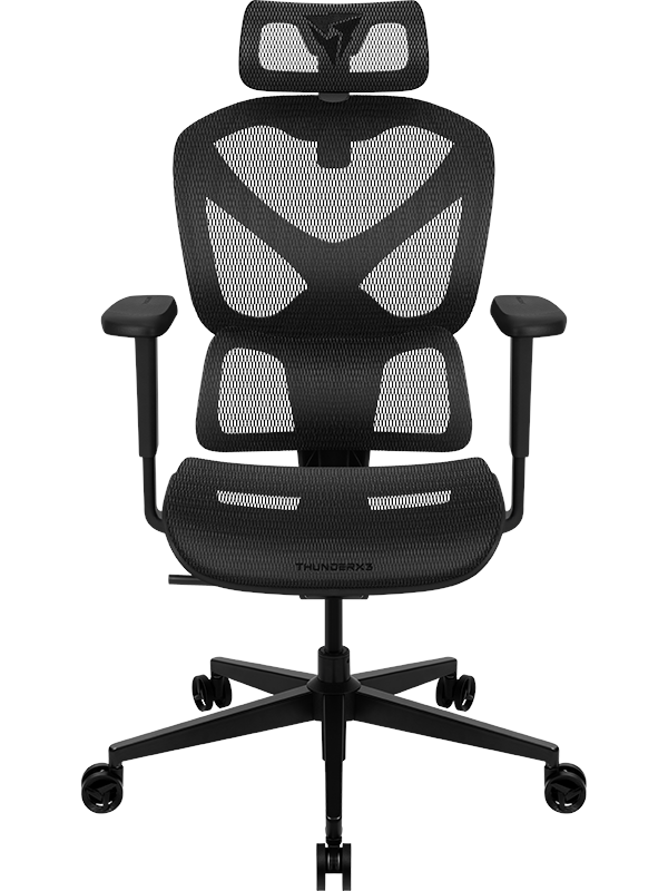 ThunderX3 YTC Mesh Black Gamer Stol - Sort - Mesh - 123 kg