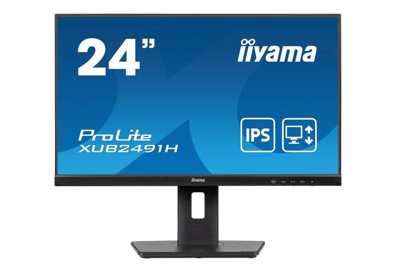 iiyama ProLite XUB2491H-B1 skærm - LED baglys - 24" - IPS - 0.5ms - Full HD 1920x1080 ved 100Hz