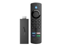 Amazon Fire TV Stick (3rd Gen) - AV-afspiller - 8 GB - 4K UHD (2160p) - 60 fps - HDR - sort