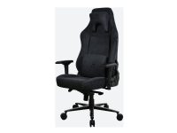 Arozzi Vernazza - Stol - ergonomisk - armstøtter - T-formet - vippe - drejeled - Supersoft - ren sort