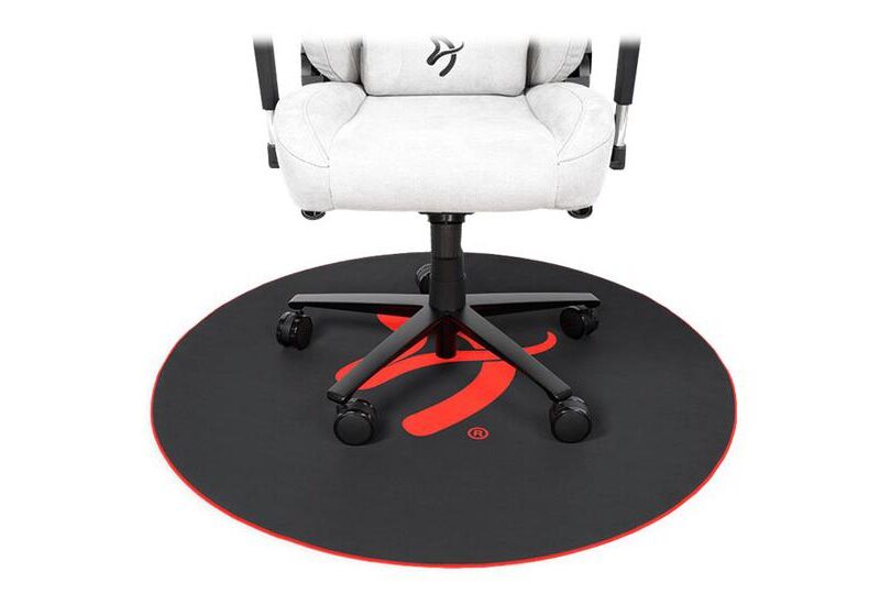 Arozzi Zona - stolemåtte - rund - 121 cm - rød