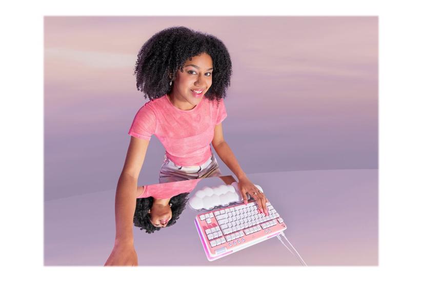 Logitech G G713 - tastatur - tenkeyless - QWERTY - nordisk (dansk/finsk/norsk/svensk) - hvid Indgangsudstyr