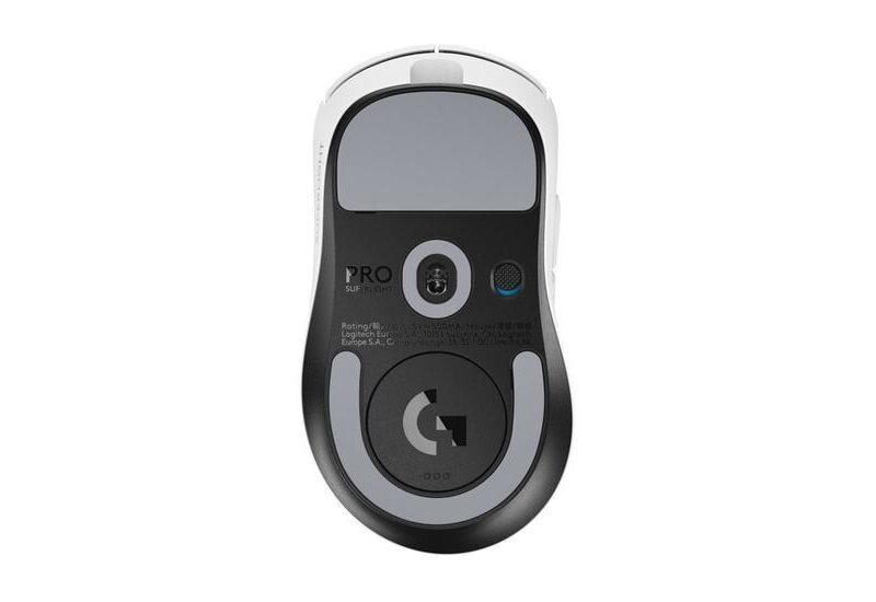 Logitech G PRO X SUPERLIGHT 2 DEX - mus - gaming - 2.4 GHz, USB - hvid