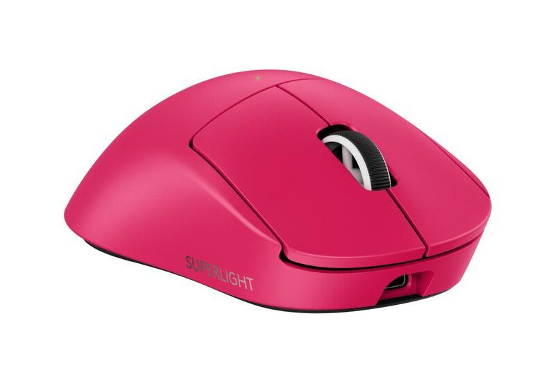Logitech G PRO X SUPERLIGHT 2 DEX - mus - gaming - 2.4 GHz, USB - pink