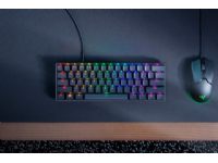 Razer Huntsman Mini 60%, Gaming, Opto-Mechanical, RGB LED light, Nordic, Juodas, Wired